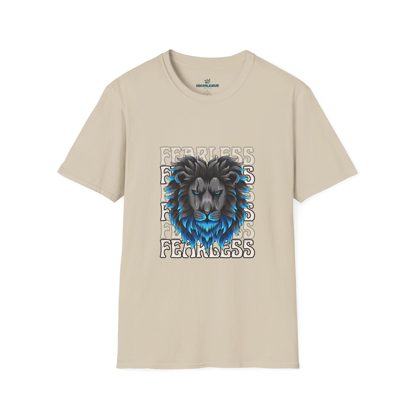 Fearless Lion Graphic T-Shirt, Unisex Casual Wear, Motivational Shirt, Animal Lover Gift, Birthday, Everyday Style, Comfortable Tee