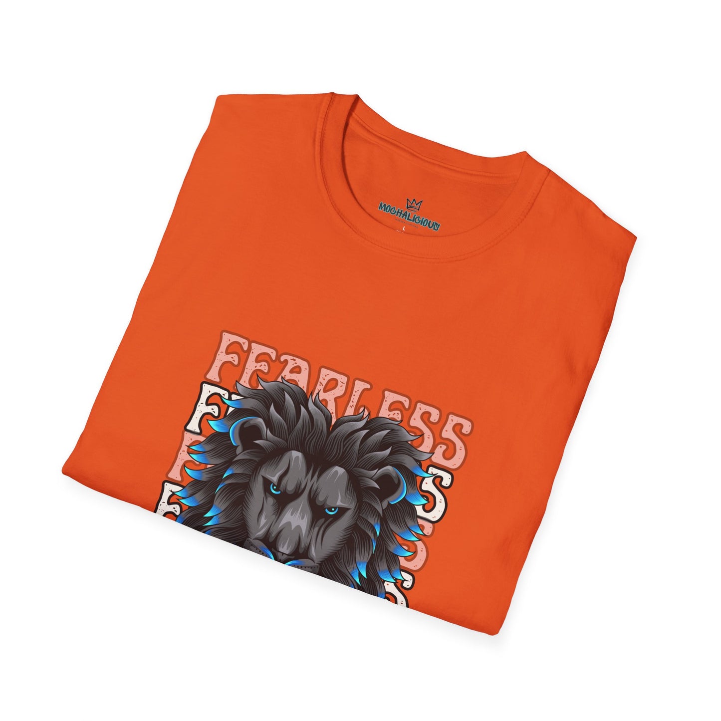 Fearless Lion Graphic T-Shirt, Unisex Casual Wear, Motivational Shirt, Animal Lover Gift, Birthday, Everyday Style, Comfortable Tee