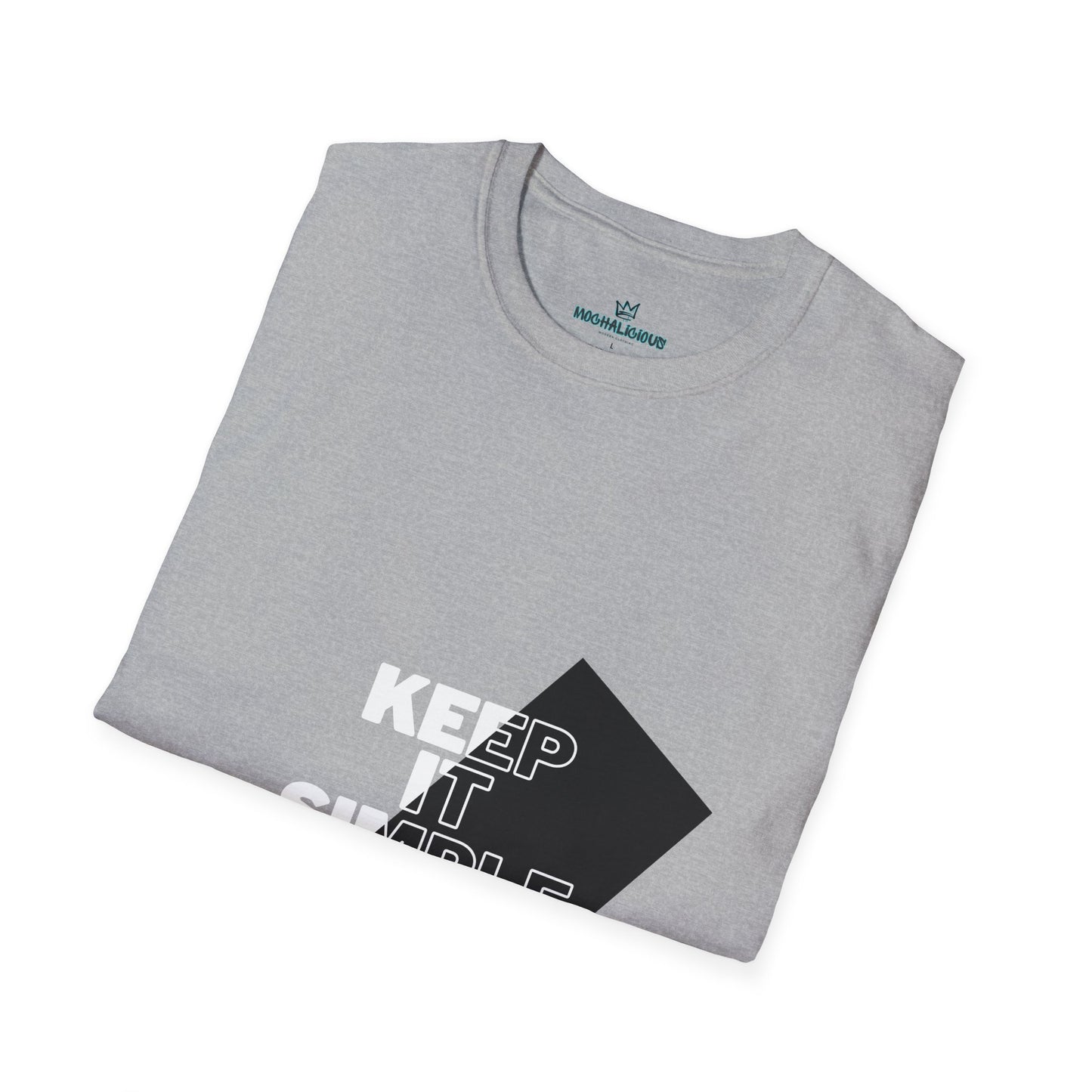 Unisex Keep It Simple T-Shirt, Casual Tee, Minimalist Shirt, Everyday Wear, Gift for Him/Her, Trendy Black Tee