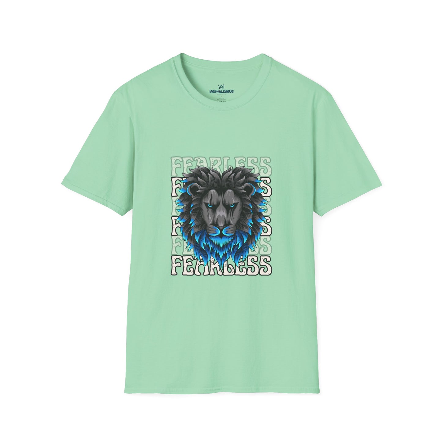 Fearless Lion Graphic T-Shirt, Unisex Casual Wear, Motivational Shirt, Animal Lover Gift, Birthday, Everyday Style, Comfortable Tee