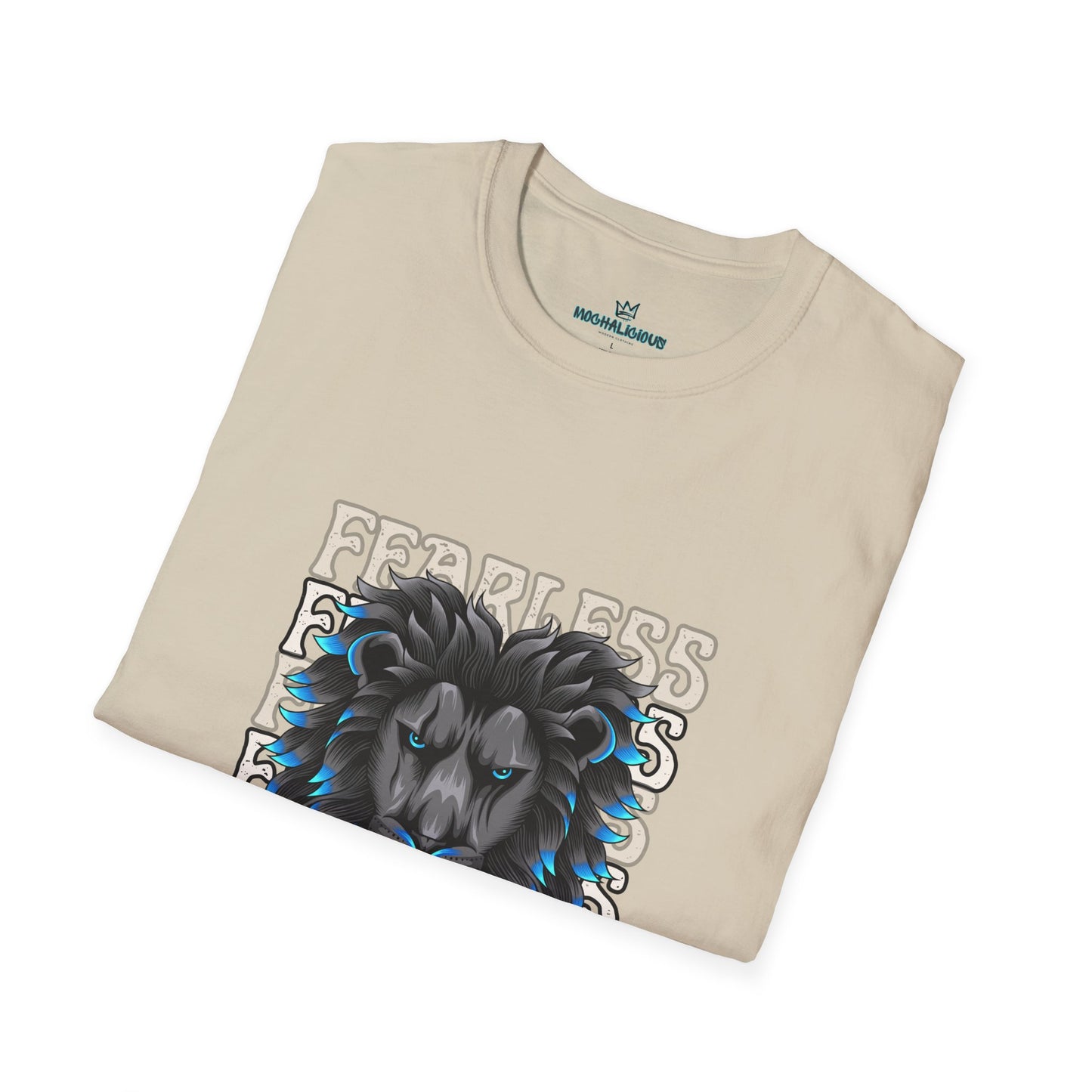Fearless Lion Graphic T-Shirt, Unisex Casual Wear, Motivational Shirt, Animal Lover Gift, Birthday, Everyday Style, Comfortable Tee