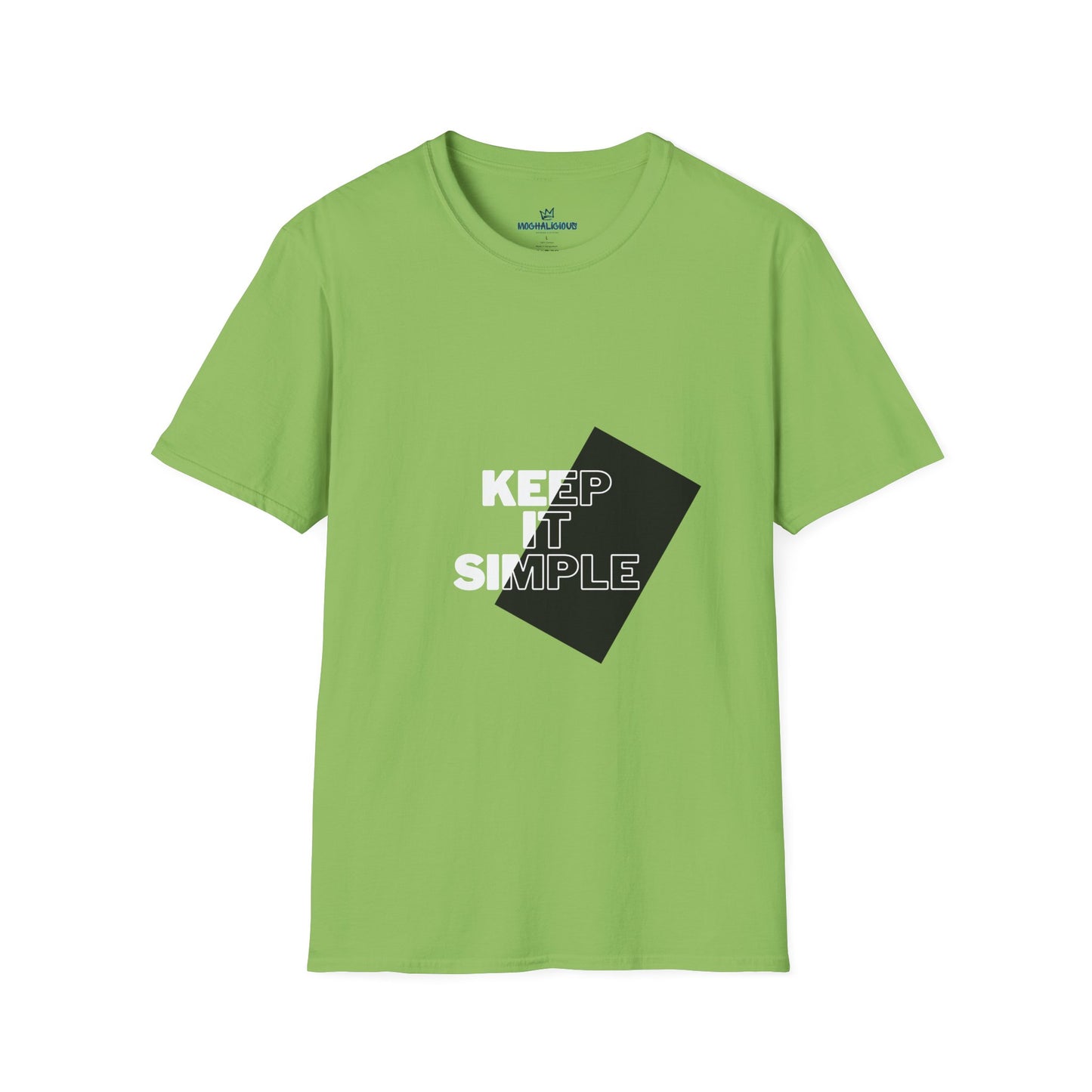 Unisex Keep It Simple T-Shirt, Casual Tee, Minimalist Shirt, Everyday Wear, Gift for Him/Her, Trendy Black Tee