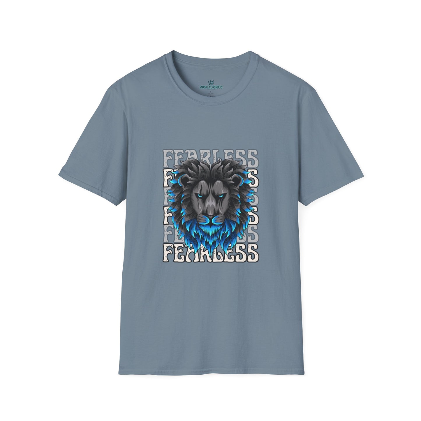 Fearless Lion Graphic T-Shirt, Unisex Casual Wear, Motivational Shirt, Animal Lover Gift, Birthday, Everyday Style, Comfortable Tee