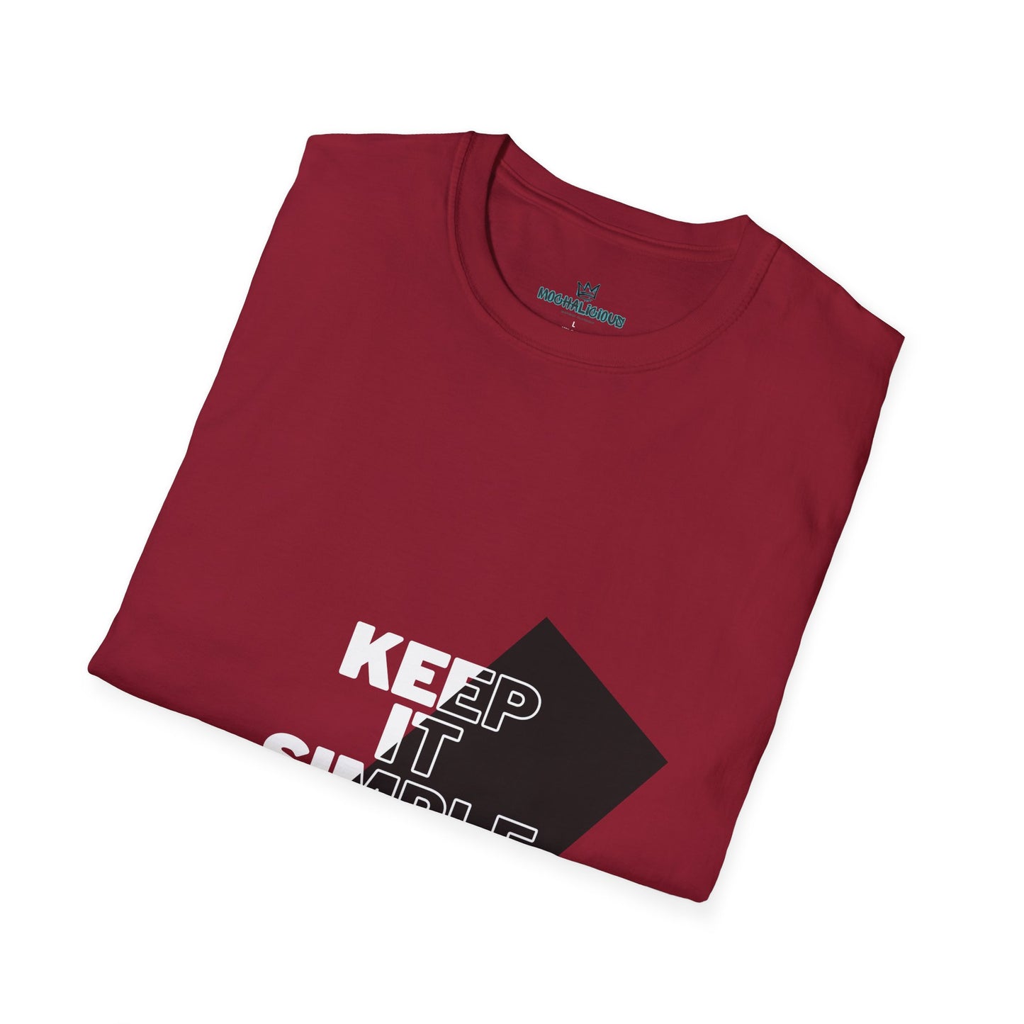 Unisex Keep It Simple T-Shirt, Casual Tee, Minimalist Shirt, Everyday Wear, Gift for Him/Her, Trendy Black Tee