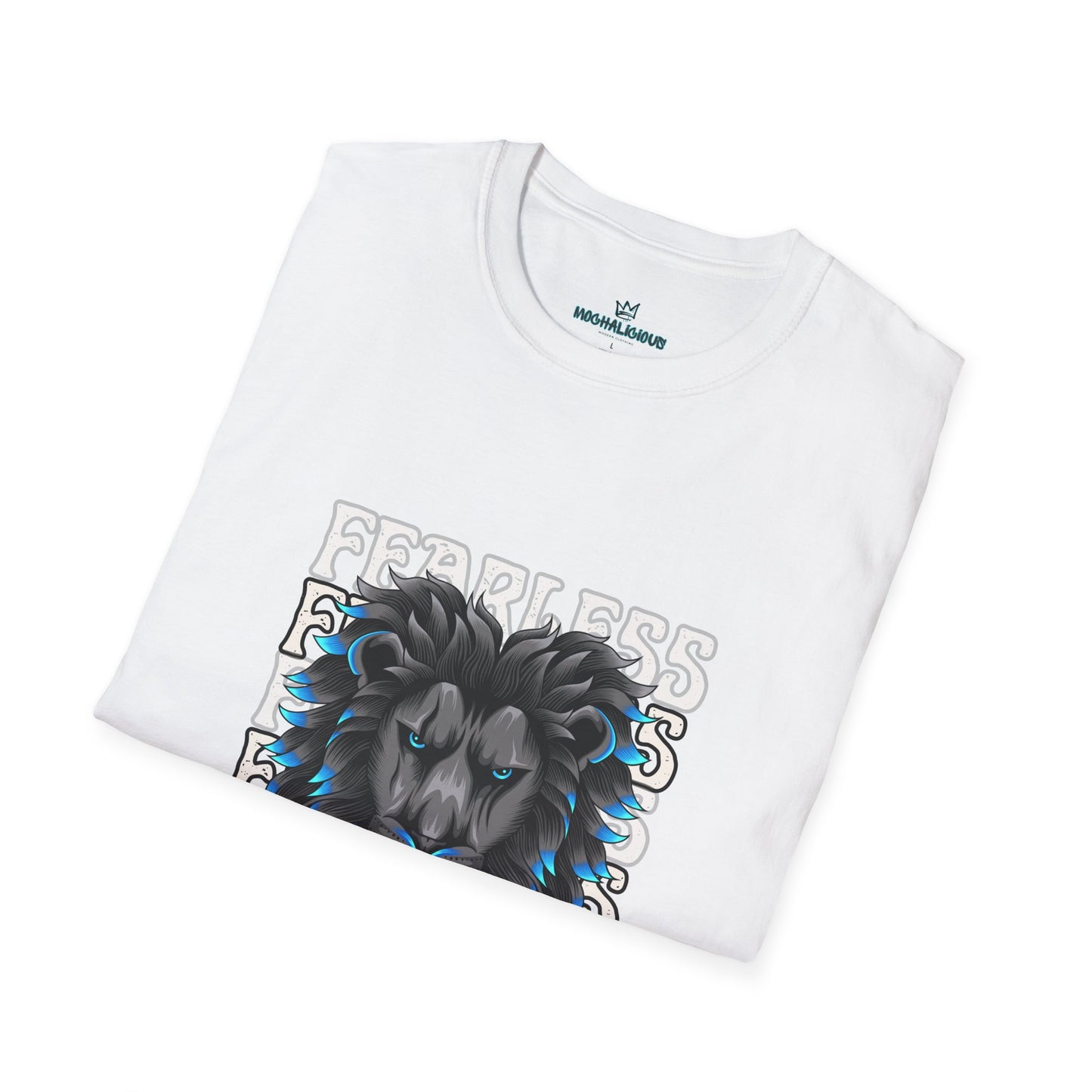Fearless Lion Graphic T-Shirt, Unisex Casual Wear, Motivational Shirt, Animal Lover Gift, Birthday, Everyday Style, Comfortable Tee
