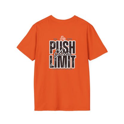 Motivational Fitness T-Shirt, Gym Wear, Unisex Workout T-Shirt, Encouragement Tee, Active Lifestyle Shirt, Gift for Athletes (White Out-Lined)