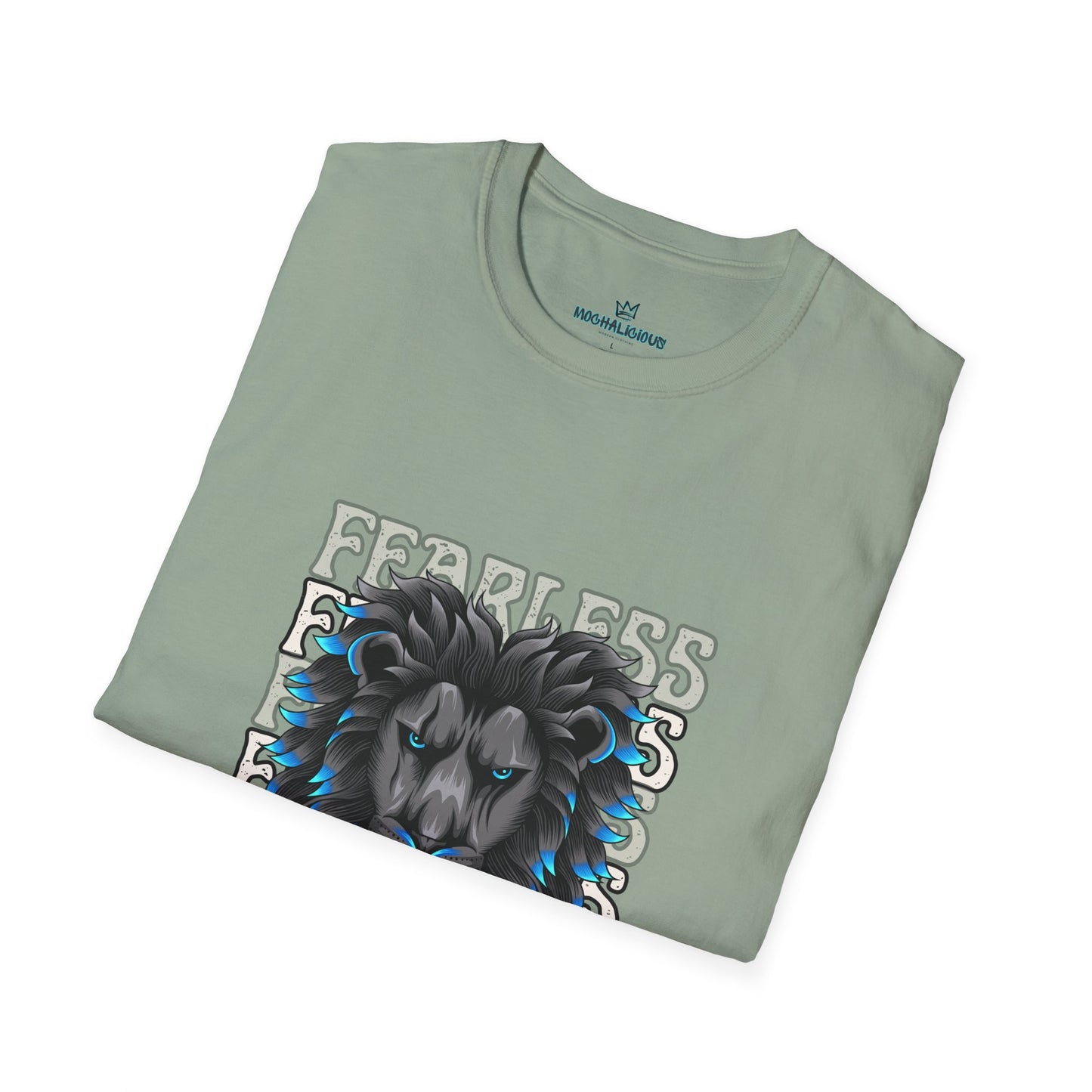 Fearless Lion Graphic T-Shirt, Unisex Casual Wear, Motivational Shirt, Animal Lover Gift, Birthday, Everyday Style, Comfortable Tee