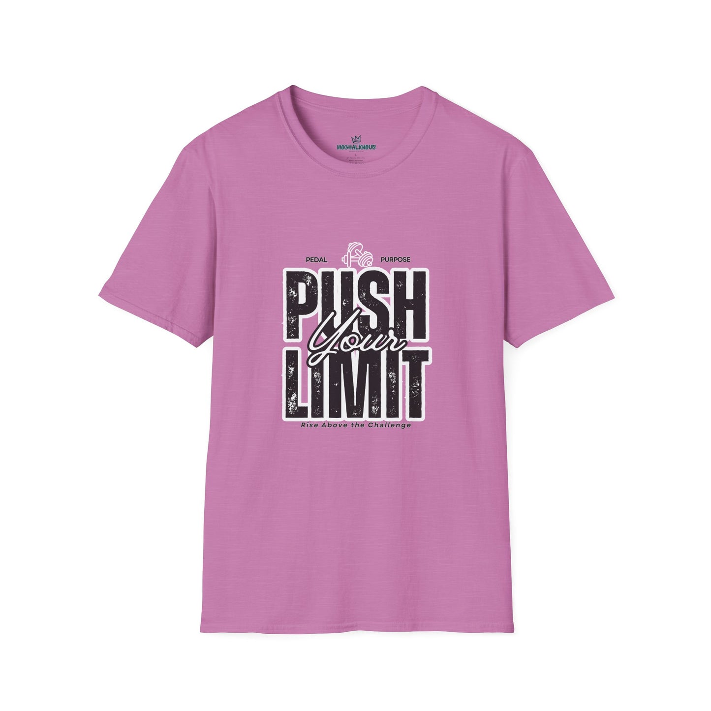 Motivational Fitness T-Shirt, Gym Wear, Unisex Workout T-Shirt, Encouragement Tee, Active Lifestyle Shirt, Gift for Athletes (White Out-Lined)