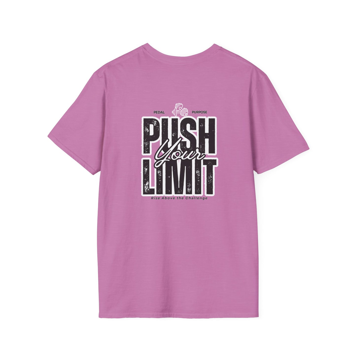 Motivational Fitness T-Shirt, Gym Wear, Unisex Workout T-Shirt, Encouragement Tee, Active Lifestyle Shirt, Gift for Athletes (White Out-Lined)
