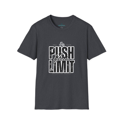 Motivational Fitness T-Shirt, Gym Wear, Unisex Workout T-Shirt, Encouragement Tee, Active Lifestyle Shirt, Gift for Athletes (White Out-Lined)