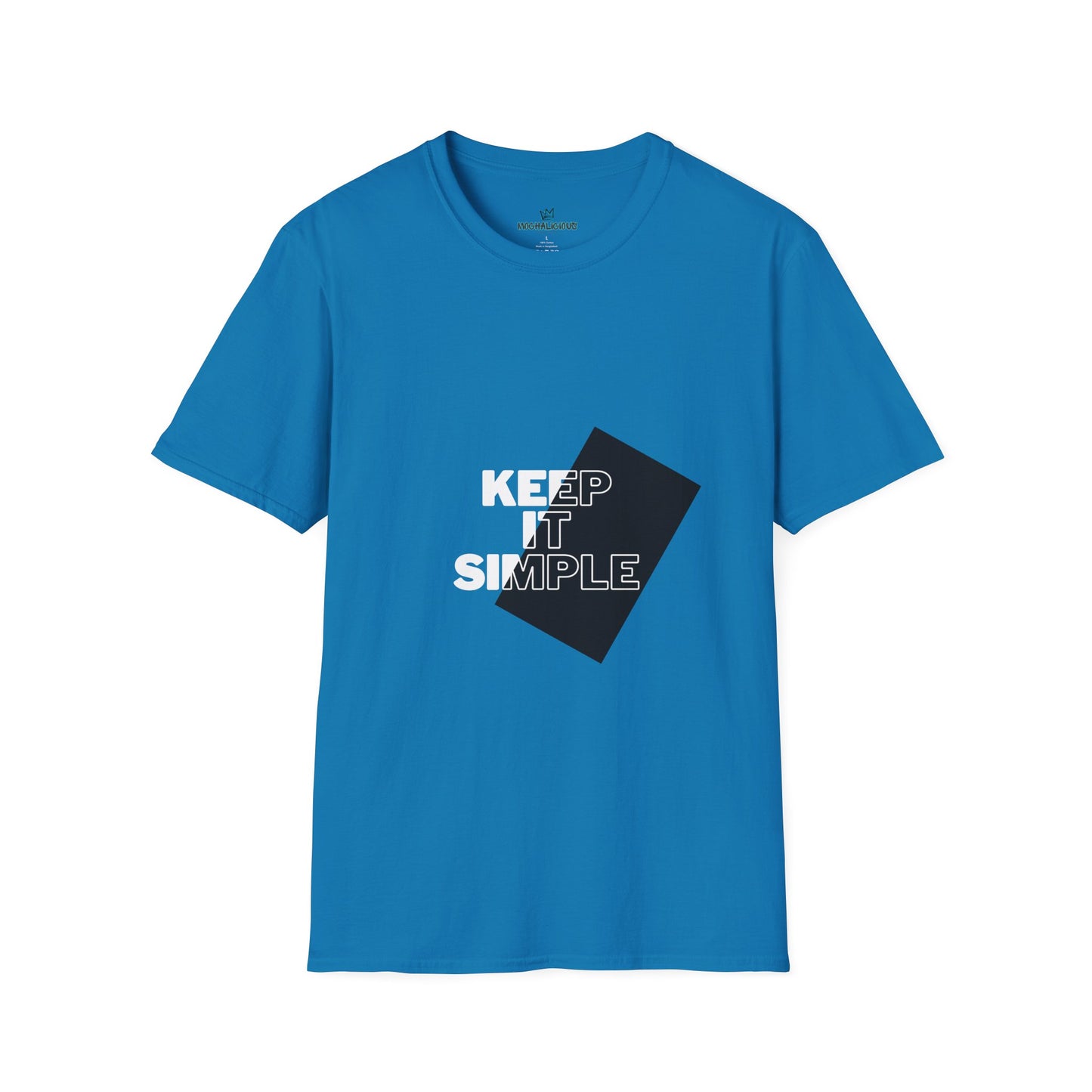 Unisex Keep It Simple T-Shirt, Casual Tee, Minimalist Shirt, Everyday Wear, Gift for Him/Her, Trendy Black Tee