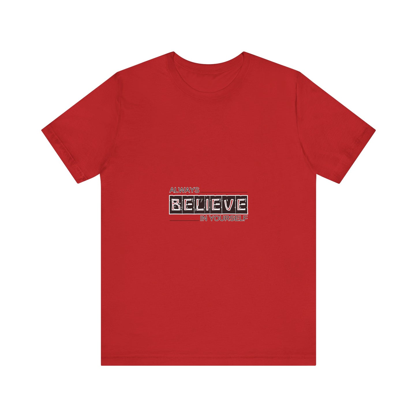 Believe in Yourself Inspirational Unisex Tee, Motivational Shirt, Positive Message Top, Gift for Friends, Casual Everyday Wear, Life [...]