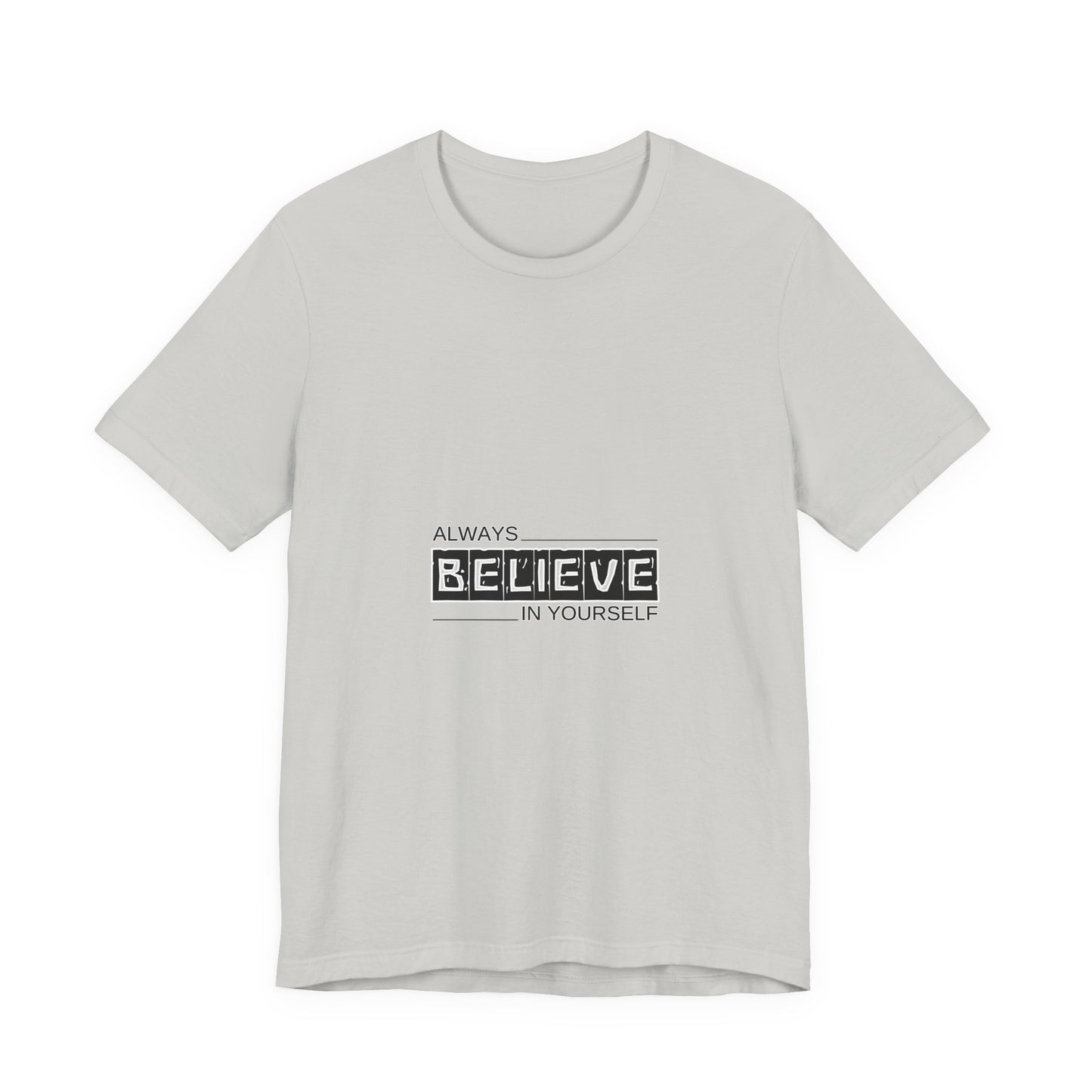 Believe in Yourself Inspirational Unisex Tee, Motivational Shirt, Positive Message Top, Gift for Friends, Casual Everyday Wear, Life [...]