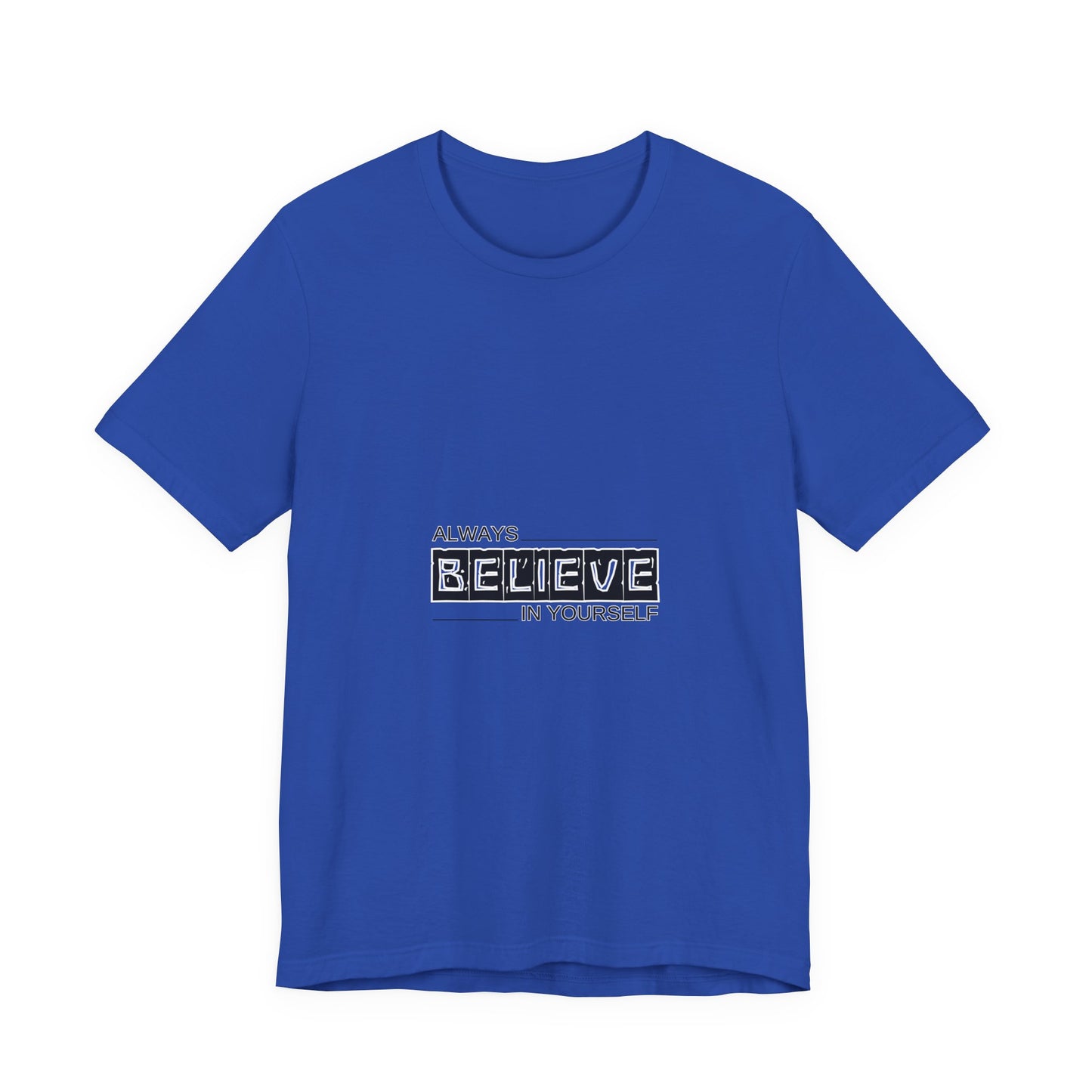 Believe in Yourself Inspirational Unisex Tee, Motivational Shirt, Positive Message Top, Gift for Friends, Casual Everyday Wear, Life [...]