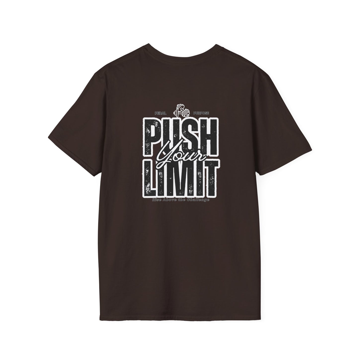 Motivational Fitness T-Shirt, Gym Wear, Unisex Workout T-Shirt, Encouragement Tee, Active Lifestyle Shirt, Gift for Athletes (White Out-Lined)