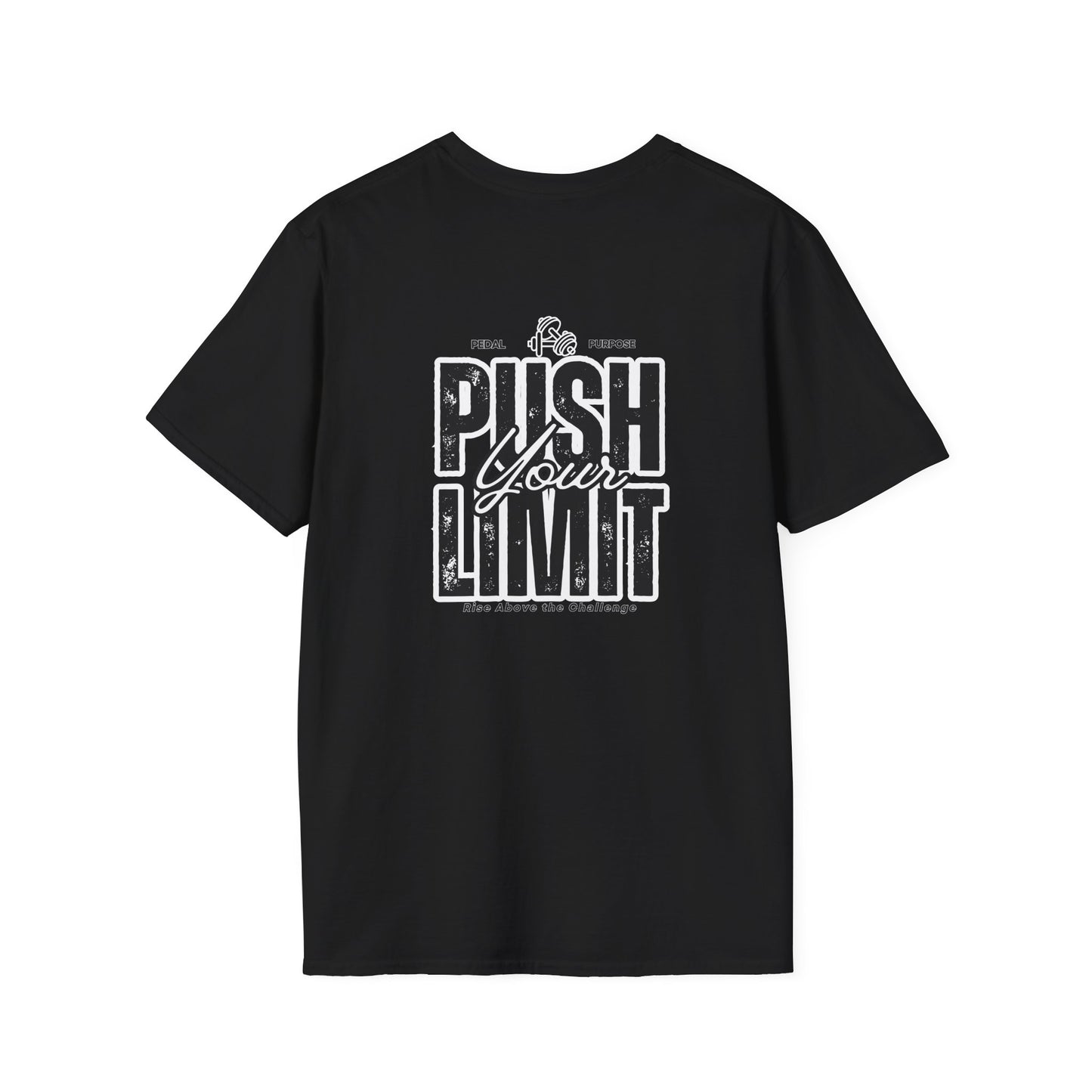 Motivational Fitness T-Shirt, Gym Wear, Unisex Workout T-Shirt, Encouragement Tee, Active Lifestyle Shirt, Gift for Athletes (White Out-Lined)