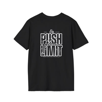 Motivational Fitness T-Shirt, Gym Wear, Unisex Workout T-Shirt, Encouragement Tee, Active Lifestyle Shirt, Gift for Athletes (White Out-Lined)
