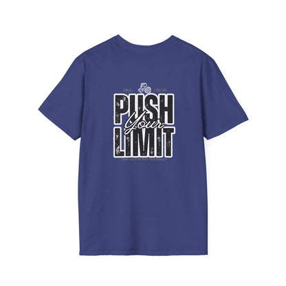 Motivational Fitness T-Shirt, Gym Wear, Unisex Workout T-Shirt, Encouragement Tee, Active Lifestyle Shirt, Gift for Athletes (White Out-Lined)