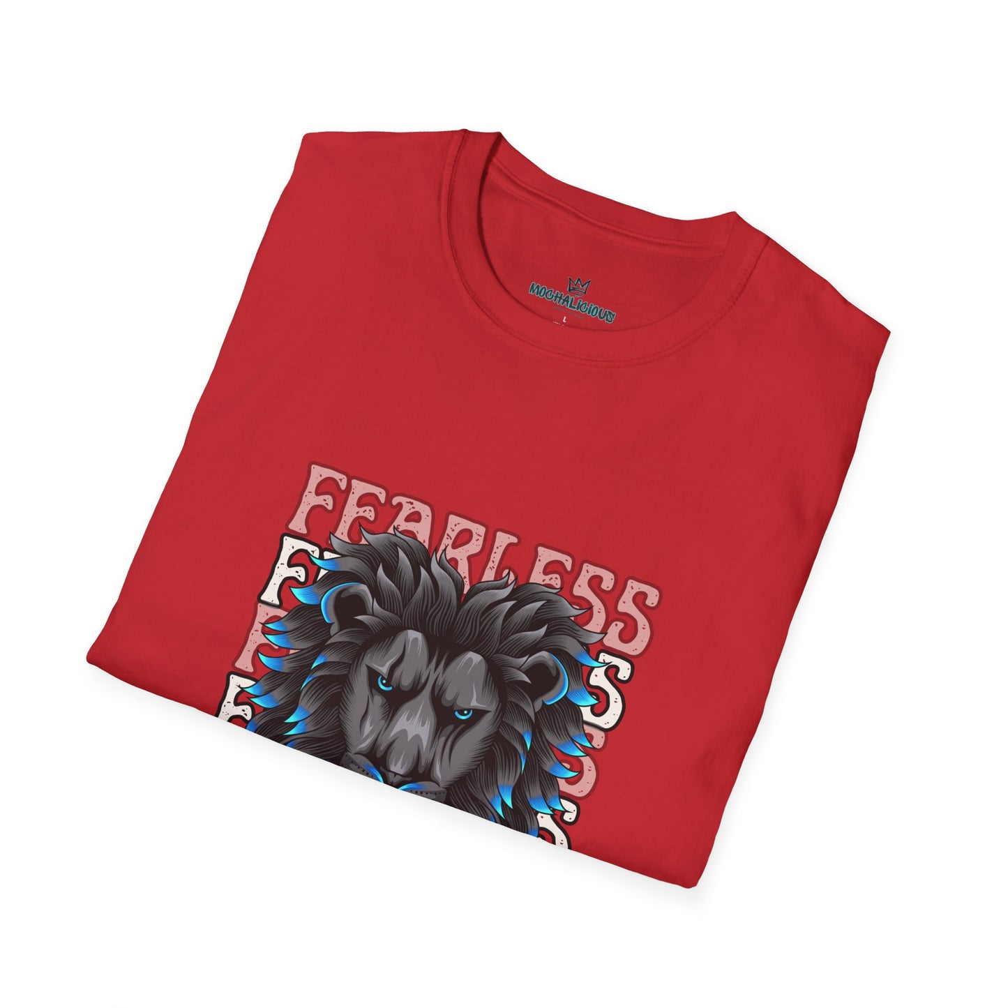 Fearless Lion Graphic T-Shirt, Unisex Casual Wear, Motivational Shirt, Animal Lover Gift, Birthday, Everyday Style, Comfortable Tee