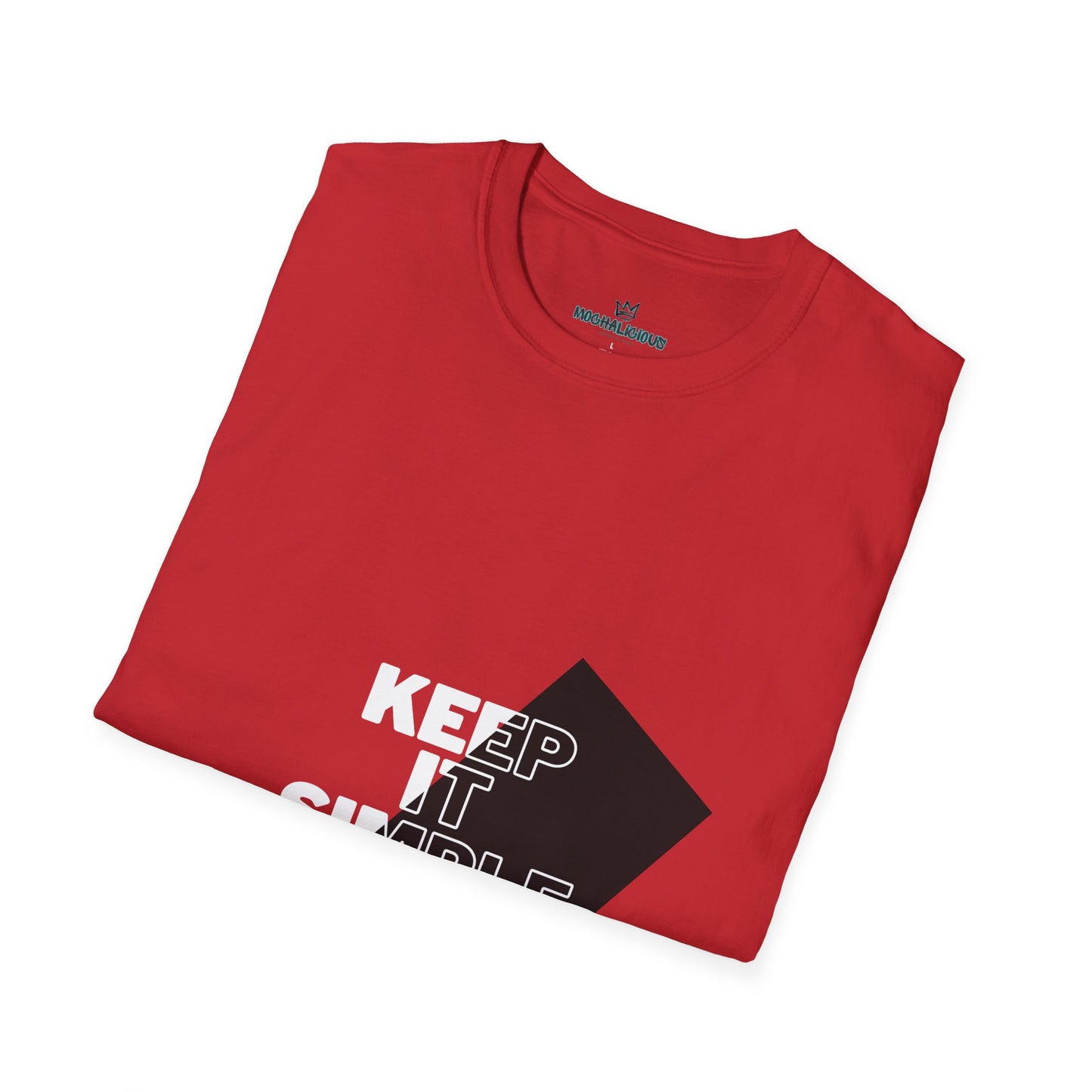 Unisex Keep It Simple T-Shirt, Casual Tee, Minimalist Shirt, Everyday Wear, Gift for Him/Her, Trendy Black Tee