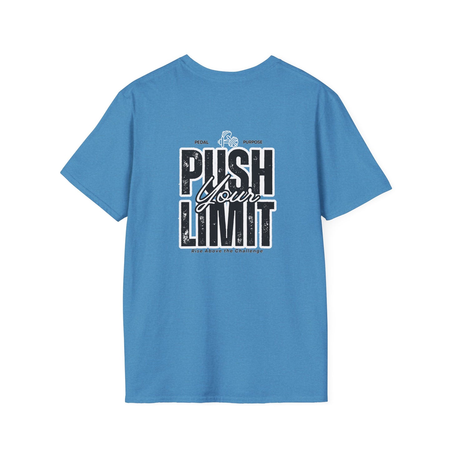 Motivational Fitness T-Shirt, Gym Wear, Unisex Workout T-Shirt, Encouragement Tee, Active Lifestyle Shirt, Gift for Athletes (White Out-Lined)