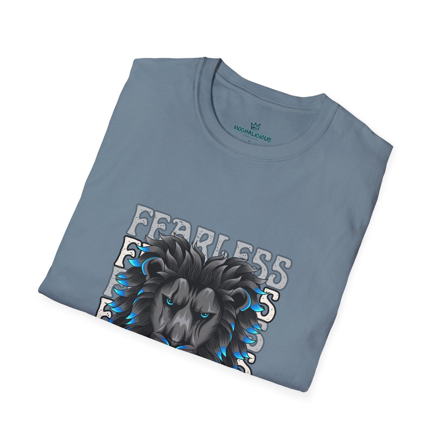 Fearless Lion Graphic T-Shirt, Unisex Casual Wear, Motivational Shirt, Animal Lover Gift, Birthday, Everyday Style, Comfortable Tee