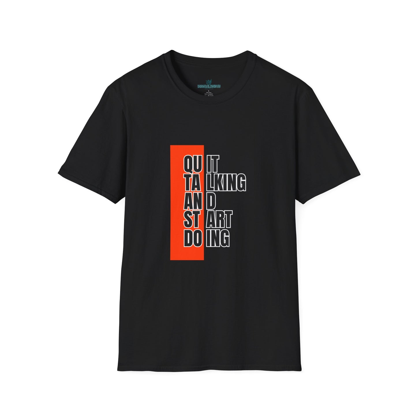 Motivational Quote T-Shirt, Unisex Softstyle T-Shirt, Inspirational Tee, Positive Affirmation Shirt, Gift for Entrepreneurs, Start Doing Tee