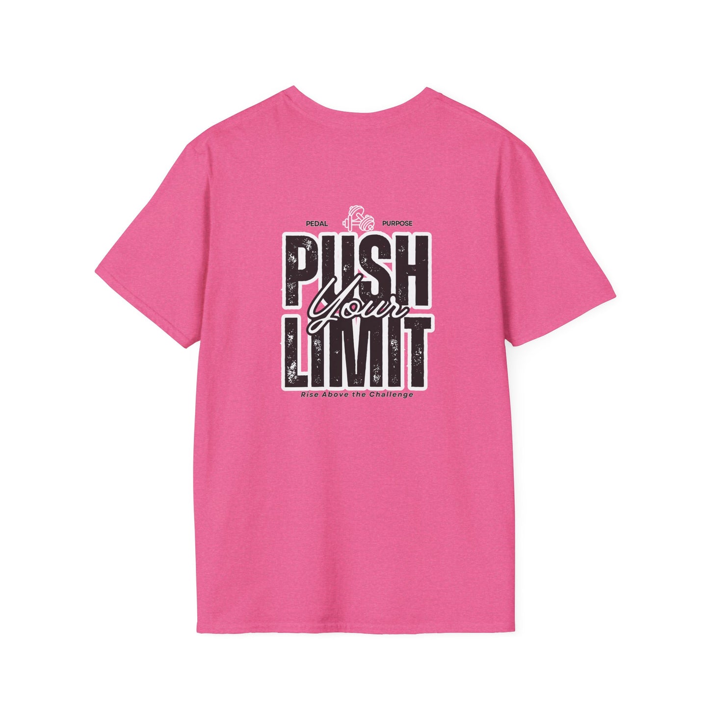 Motivational Fitness T-Shirt, Gym Wear, Unisex Workout T-Shirt, Encouragement Tee, Active Lifestyle Shirt, Gift for Athletes (White Out-Lined)