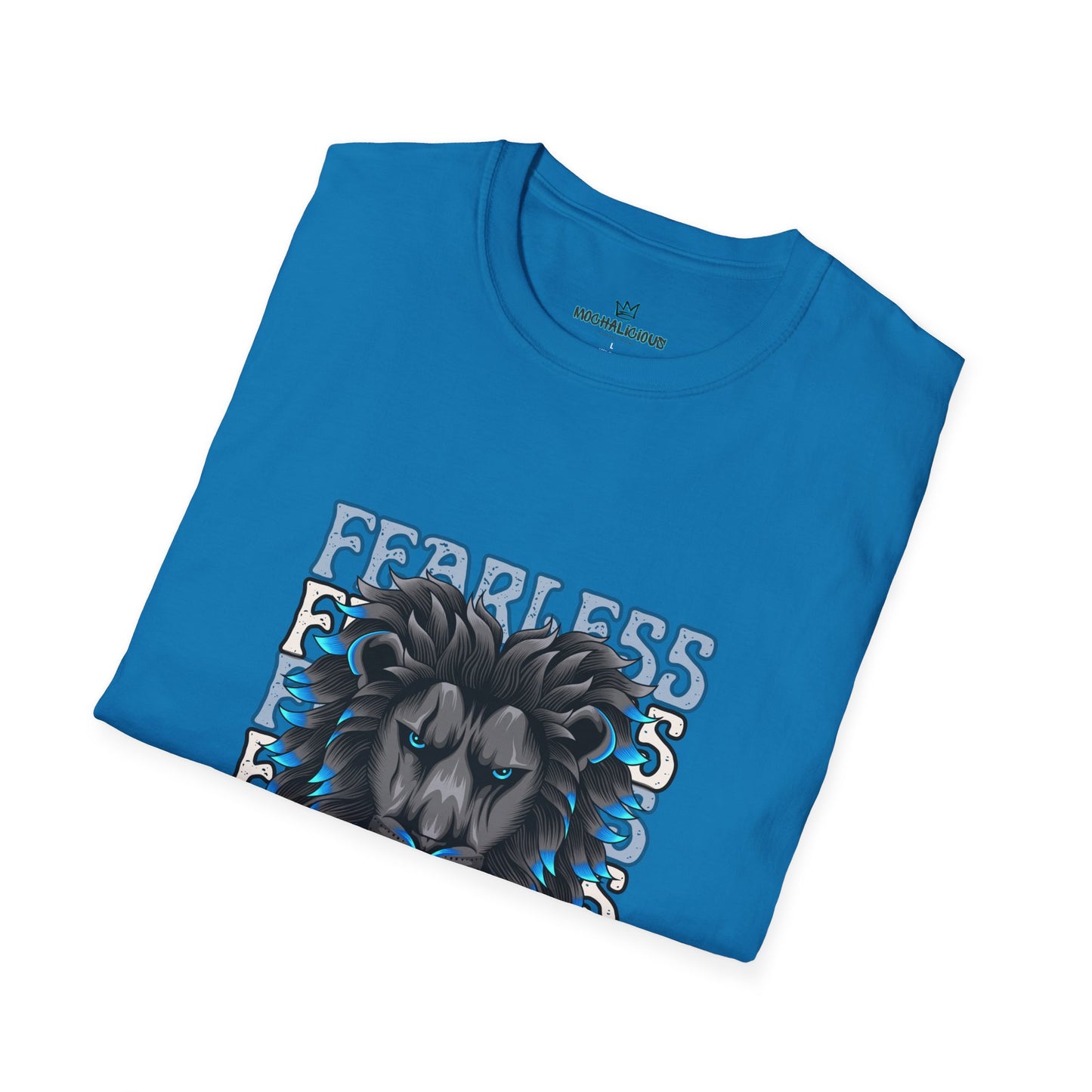 Fearless Lion Graphic T-Shirt, Unisex Casual Wear, Motivational Shirt, Animal Lover Gift, Birthday, Everyday Style, Comfortable Tee