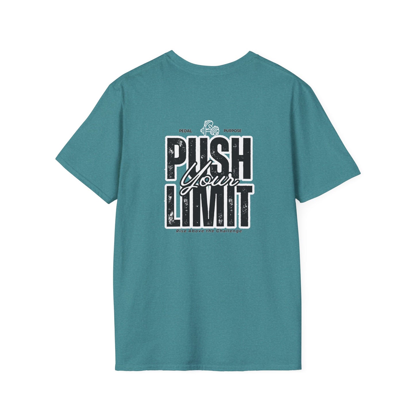 Motivational Fitness T-Shirt, Gym Wear, Unisex Workout T-Shirt, Encouragement Tee, Active Lifestyle Shirt, Gift for Athletes (White Out-Lined)