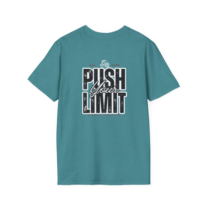 Motivational Fitness T-Shirt, Gym Wear, Unisex Workout T-Shirt, Encouragement Tee, Active Lifestyle Shirt, Gift for Athletes (White Out-Lined)