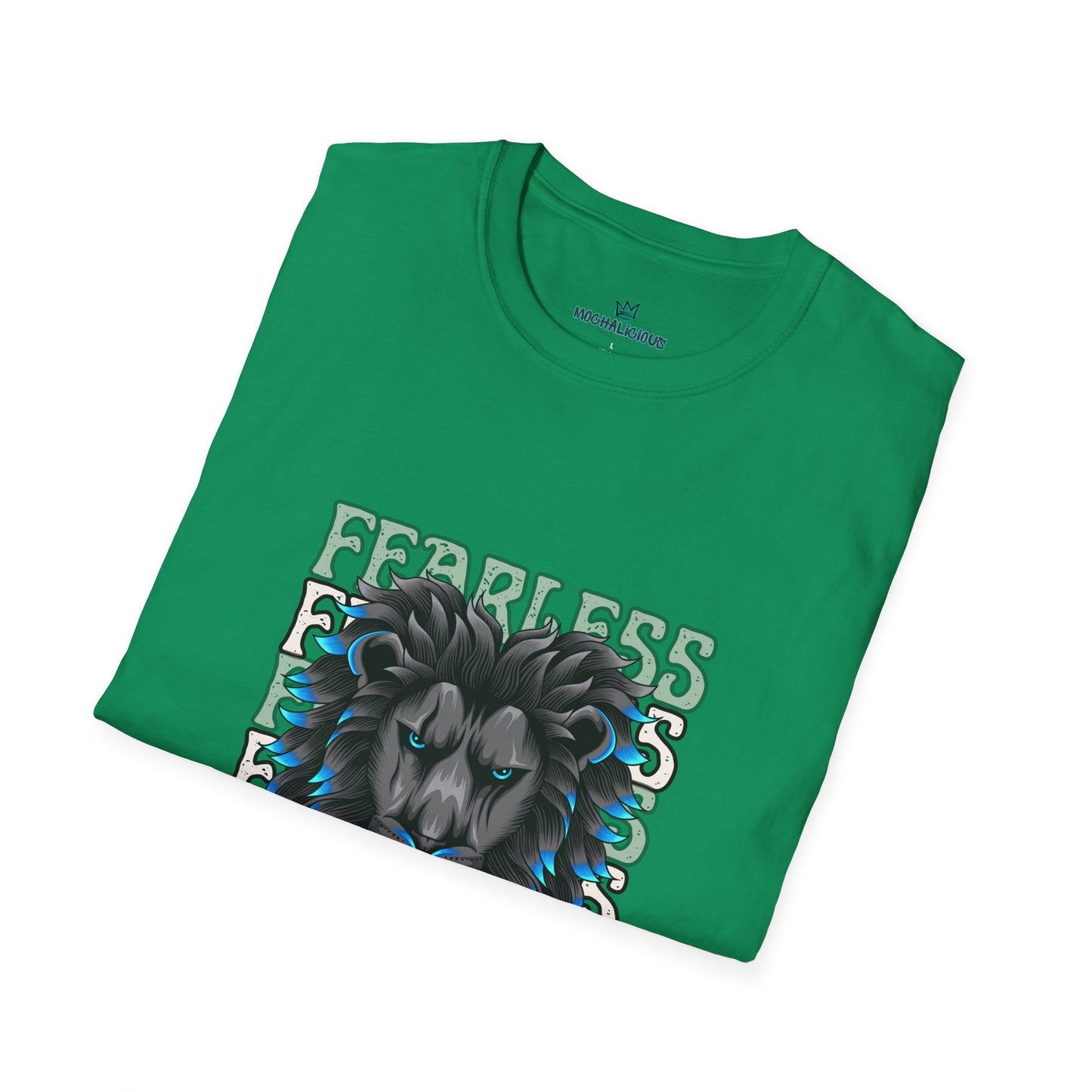 Fearless Lion Graphic T-Shirt, Unisex Casual Wear, Motivational Shirt, Animal Lover Gift, Birthday, Everyday Style, Comfortable Tee