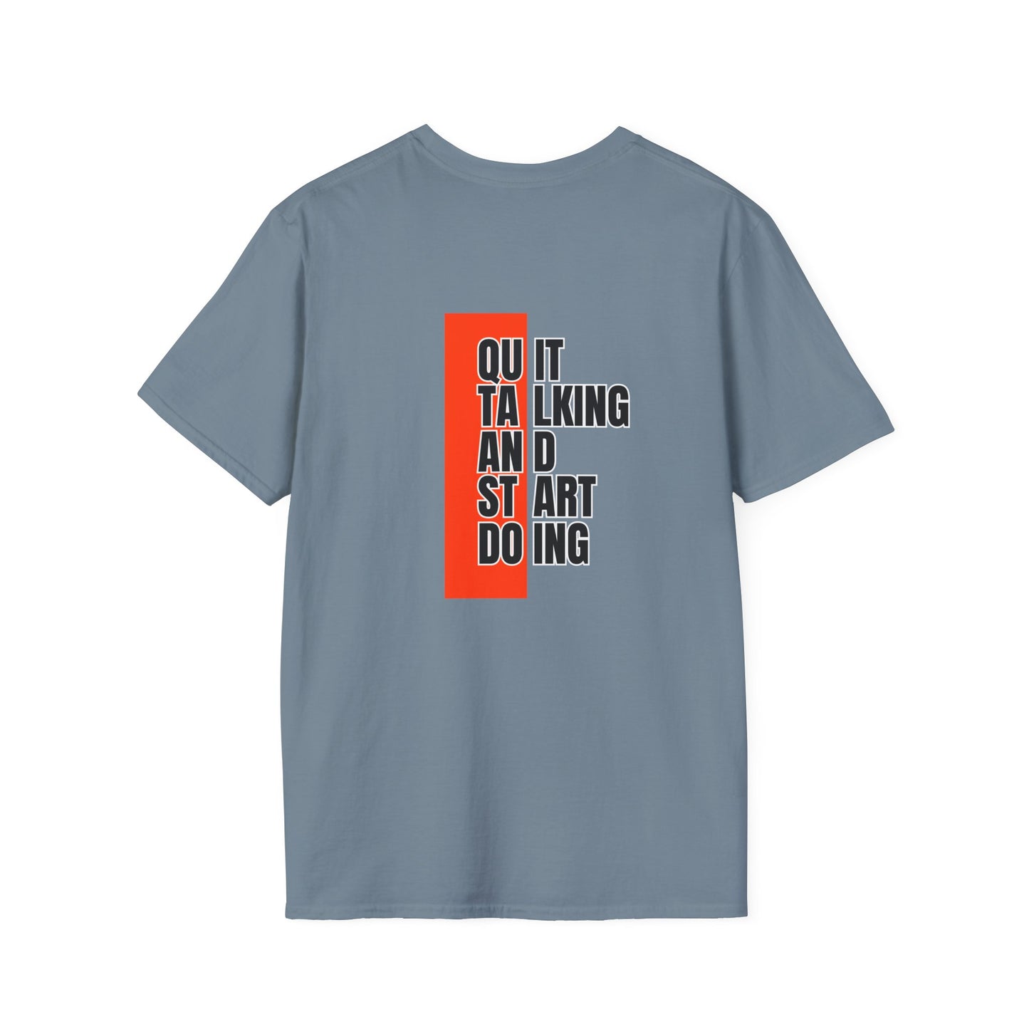 Motivational Quote T-Shirt, Unisex Softstyle T-Shirt, Inspirational Tee, Positive Affirmation Shirt, Gift for Entrepreneurs, Start Doing Tee