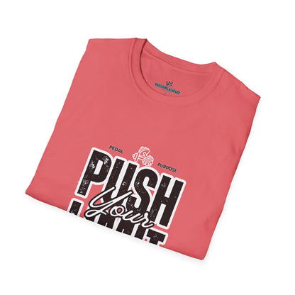 Motivational Fitness T-Shirt, Gym Wear, Unisex Workout T-Shirt, Encouragement Tee, Active Lifestyle Shirt, Gift for Athletes (White Out-Lined)
