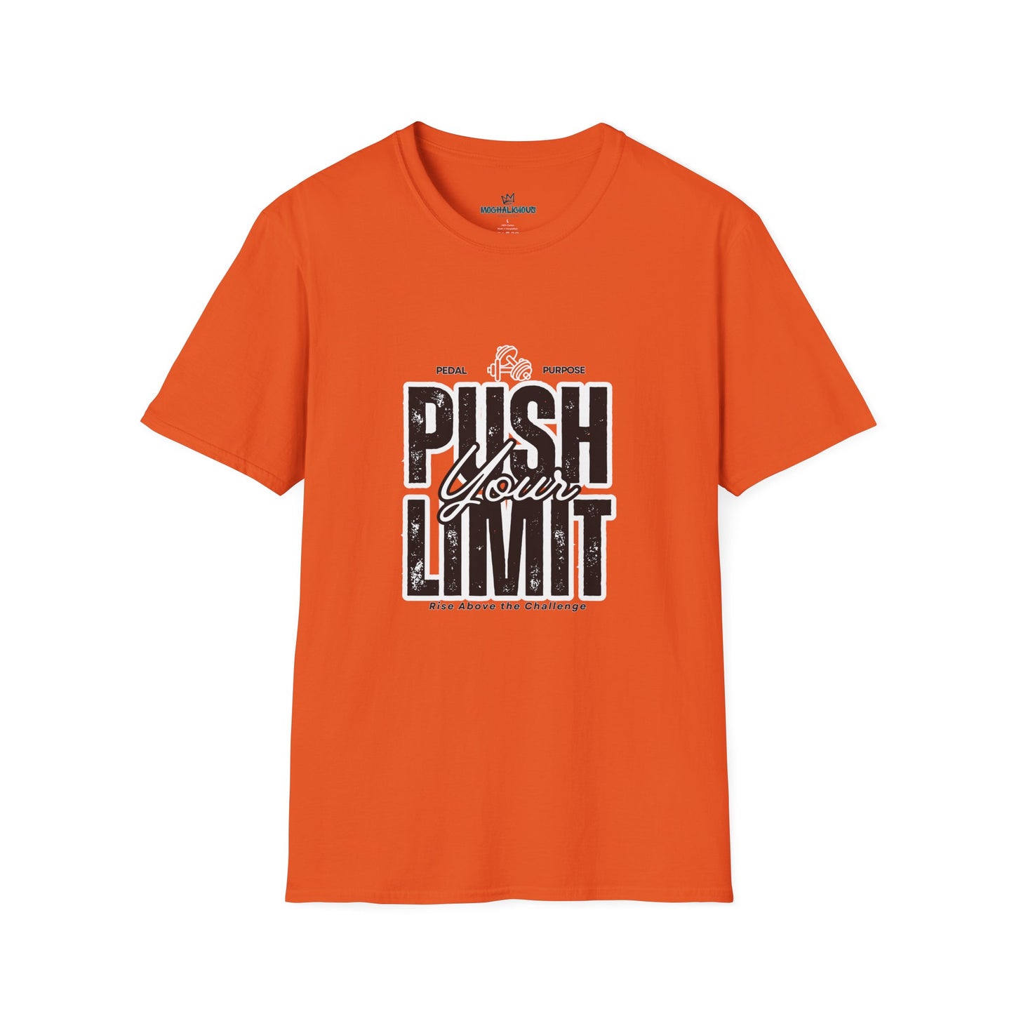 Motivational Fitness T-Shirt, Gym Wear, Unisex Workout T-Shirt, Encouragement Tee, Active Lifestyle Shirt, Gift for Athletes (White Out-Lined)