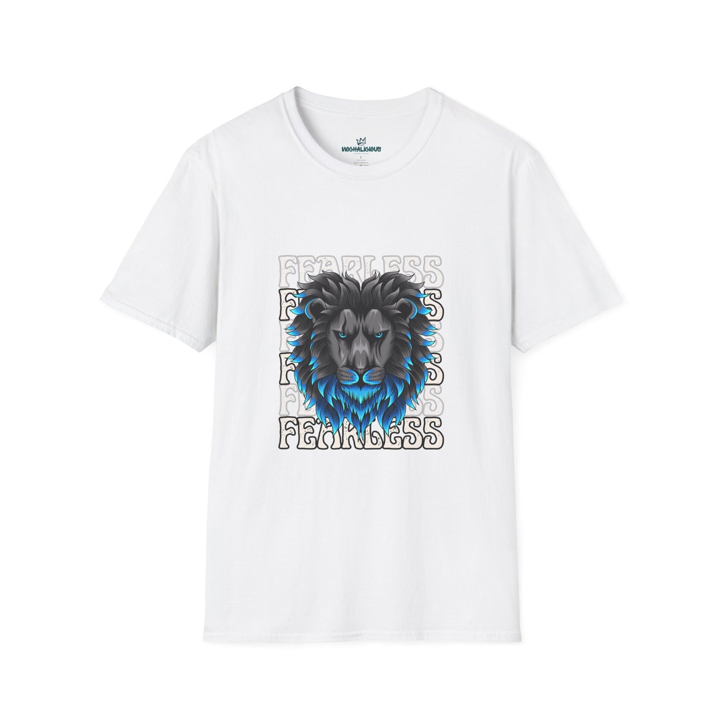 Fearless Lion Graphic T-Shirt, Unisex Casual Wear, Motivational Shirt, Animal Lover Gift, Birthday, Everyday Style, Comfortable Tee