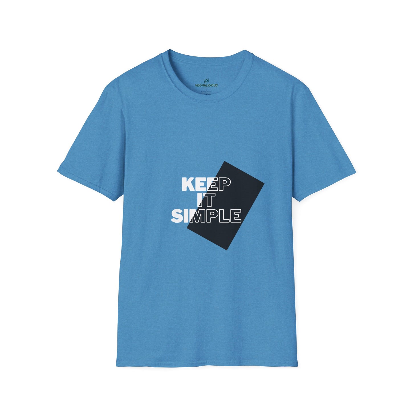 Unisex Keep It Simple T-Shirt, Casual Tee, Minimalist Shirt, Everyday Wear, Gift for Him/Her, Trendy Black Tee