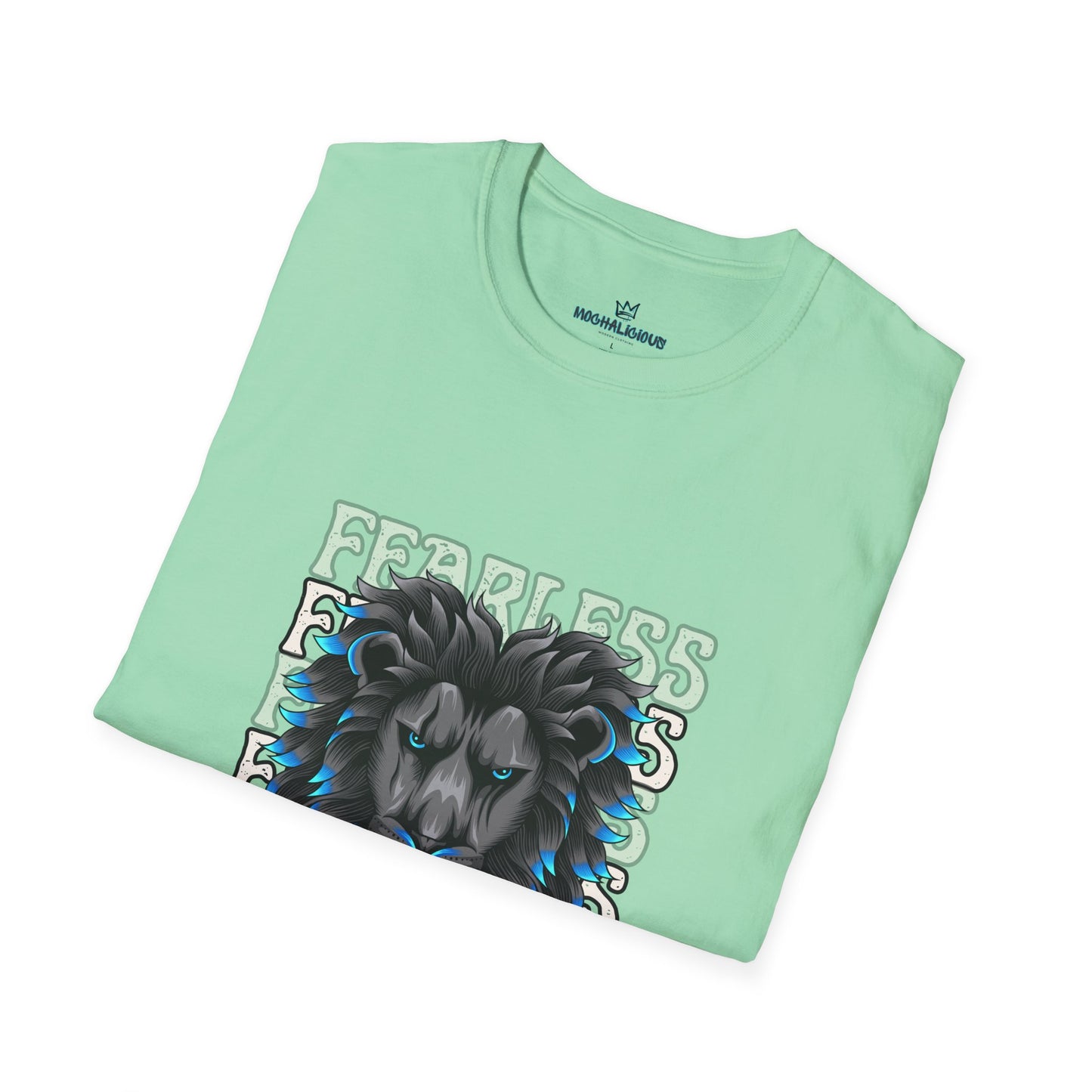 Fearless Lion Graphic T-Shirt, Unisex Casual Wear, Motivational Shirt, Animal Lover Gift, Birthday, Everyday Style, Comfortable Tee