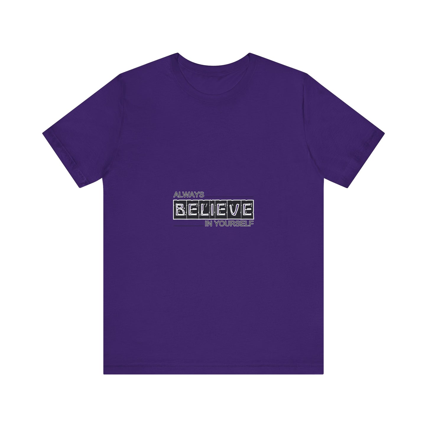 Believe in Yourself Inspirational Unisex Tee, Motivational Shirt, Positive Message Top, Gift for Friends, Casual Everyday Wear, Life [...]