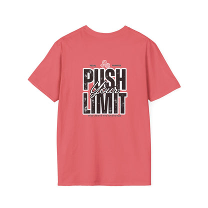 Motivational Fitness T-Shirt, Gym Wear, Unisex Workout T-Shirt, Encouragement Tee, Active Lifestyle Shirt, Gift for Athletes (White Out-Lined)