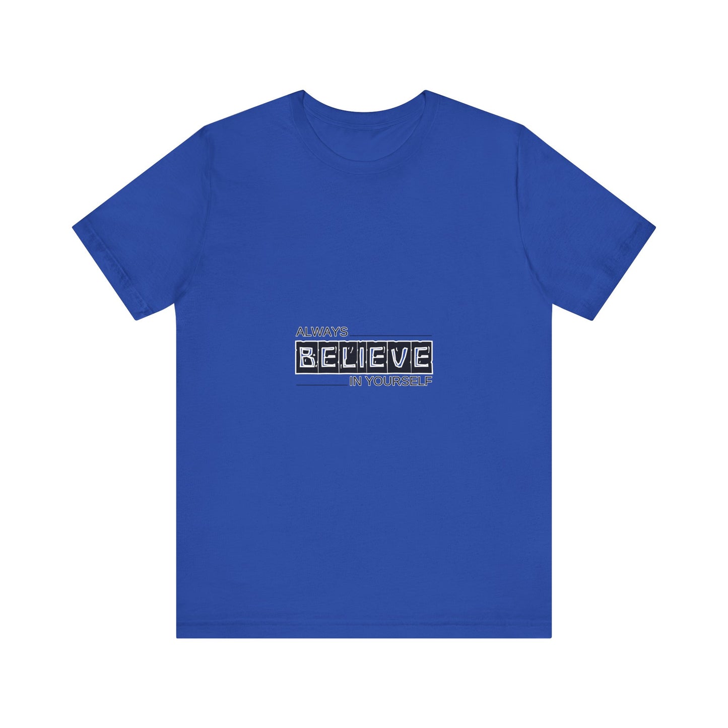 Believe in Yourself Inspirational Unisex Tee, Motivational Shirt, Positive Message Top, Gift for Friends, Casual Everyday Wear, Life [...]